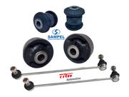 Kit 4 Buchas da Bandeja Dianteira + 2 Bieletas da Barra Jetta 2011/... Golf 2014/... Audi A3 2014/..