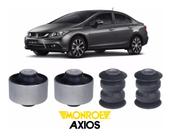 Kit 4 Buchas de Balança Originais Axios Honda Civic G9 de 2012 a 2016.