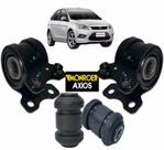 Kit 4 Buchas Menor da Bandeja Dianteira Focus 2009 a 2013 AXIOS