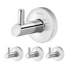Kit 4 Cabide Hope Chrome Docol Kit 4 Cabide Hope Chrome Docol
