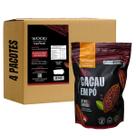 Kit 4 Cacau Em Pó Alcalino Natural 100% Cacau 454g