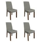 Kit 4 Cadeiras de Jantar 4255 Madesa