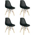 Kit 4 Cadeiras Eames Eloisa Design Colmeia Diversas Cores