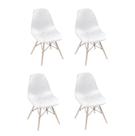 Kit 4 Cadeiras Eames Eloisa Design Colmeia Diversas Cores