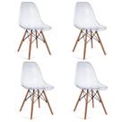 Kit 4 Cadeiras Eames PP Dsw-m