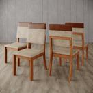 Kit 4 Cadeiras Estofadas para Mesa de Jantar Milla Plus
