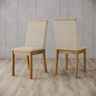 Kit 4 Cadeiras Isa Nature/Linho - Henn