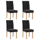 Kit 4 Cadeiras para Sala de Jantar Elegance