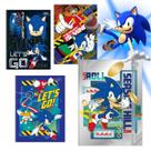 Kit 4 Cadernos Brochurao Sonic 80Fls - Tilibra Kit 4 Cadernos Brochurao Sonic 80Fls - Tilibra