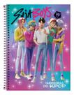 Kit 4 Cadernos Guerreiras Do K-pop 1 Matéria 80fls Tilibra -