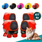 Kit 4 Caixa Areia Banheiro Furba Sandbox Fechada Grande Gato Kit 4 Caixa Areia Banheiro Furba Sandbox Fechada Grande Gato