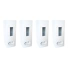 Kit 4 Caixa Sobrepor Disjuntor Protecao Tomada 20A Branco