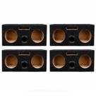 Kit 4 Caixas 2x6 Polegadas Dutada Porta Malas APSounds Kit 4 Caixas 2x6 Polegadas Dutada Porta Malas APSounds