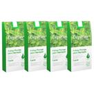 Kit 4 Caixas Folhas Prontas Cera Depilatória Depilação Facial Depilflax Hortela Profissional