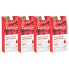 Kit 4 Caixas Folhas Prontas Cera Depilatória Depilação Facial Depilflax Morango