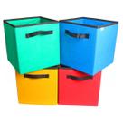 Kit 4 Caixas Organizadoras 28*30*28