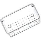 Kit 4 Caixas Porta Objetos Caneta Lápis, em Acrilico 15x7cm
