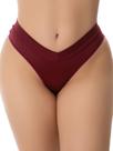 Kit 4 Calcinha Fio Dental Duplo Cós Médio Tanga Cinta Modeladora Conforto Lingerie Feminina