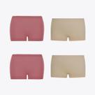 Kit 4 Calcinhas Boxer Sem Costura Lupo Sortidas 40905-001