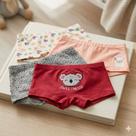 Kit 4 Calcinhas Criança Infantil Modelo Boxer Produto Premium