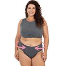 Kit 4 Calcinhas Femininas Modeladoras Plus Size Cós Alto Fitness Kit 4 Calcinhas Femininas Modeladoras Plus Size Cós Alto Fitness