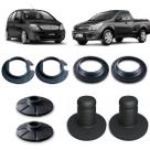 Kit 4 Calço Suspensão Mola Traseira Dianteira Montana Meriva