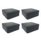Kit 4 Calços De Borracha Maciços 100x100x38mm Antivibração Impacto Borrachas Londrina Kit 4 Calços De Borracha Maciços 100x100x38mm Antivibração Impacto Borrachas Londrina