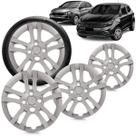 Kit 4 Calotas Argo 21 Aro 14 Prata Cubo Baixo Grid Kit 4 Calotas Argo 21 Aro 14 Prata Cubo Baixo Grid