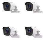 Kit 4 Câmera 1080p 20m 2.8mm Ip66 Thc-b120-pc Hilook