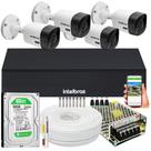 Kit 4 Camera de Segurança Intelbras Alta Resolução 1120 Vhl Hd 500gb