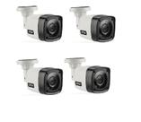 Kit 4 Câmeras Bullet Hd 720p 1Mp lente 2,8mm