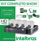 Kit 4 câmeras Completo Alta Definição 720p Internas C/Dvr Mhdx Full Hd