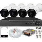 Kit 4 Câmeras Intelbras 1120b Dvr 04 Canais Alta Performance Hd 1tb Instalado Kit 4 Câmeras Intelbras 1120b Dvr 04 Canais Alta Performance Hd 1tb Instalado