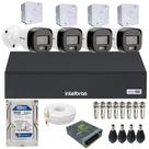 Kit 4 Câmeras Intelbras 3220b Full Color Com Áudio Dvr 4ch Mhdx 1004c Hd 500gb Kit 4 Câmeras Intelbras 3220b Full Color Com Áudio Dvr 4ch Mhdx 1004c Hd 500gb