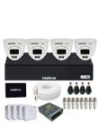 Kit 4 Cameras Intelbras Full Color 1120d, Dvr 1104-c 4 Canais C/ SSD 512gb Kit 4 Cameras Intelbras Full Color 1120d, Dvr 1104-c 4 Canais C/ SSD 512gb