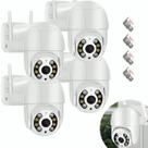 Kit 4 Câmeras Ip Wifi A8 Hd Externa Smart App