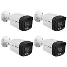 Kit 4 Câmeras Multi HD 2 Megapixels 3.6mm 40m VHD 3240 Full Color Intelbras