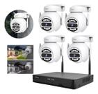 Kit 4 Câmeras Nvr Vídeo Hd 4 Mp Wi-fi 2.4g E 5g Sem Fio Kit 4 Câmeras Nvr Vídeo Hd 4 Mp Wi-fi 2.4g E 5g Sem Fio