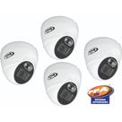 Kit 4 Câmeras Segurança Dome Jetcolor Full Hd Colorido PPA
