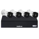 Kit 4 Cameras Segurança Intelbras Full Hd 1220b Dvr Mhdx 3004-C