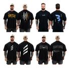 Kit 4 Camisa Oversized Blusa Academia Larga Algodão