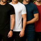 Kit 4 Camiseta Dry Fit Camisa Masculina Casual Academia Treino