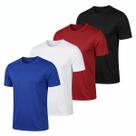 Kit 4 Camiseta Dry Fit Camisa Masculina Casual Academia Treino