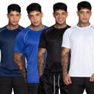 Kit 4 Camiseta Esportiva Masculina Dry Fit Kit 4 Camiseta Esportiva Masculina Dry Fit