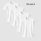 Kit 4 Camiseta Unisex Qualidade Premium 100% Algodão Kit 4 Camiseta Unisex Qualidade Premium 100% Algodão