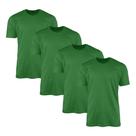 Kit 4 Camisetas AMGK Masculina Lisa Básica 100% Algodão Kit 4 Camisetas AMGK Masculina Lisa Básica 100% Algodão
