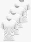 Kit 4 Camisetas Básicas Dry Fit Lisa Tradicional