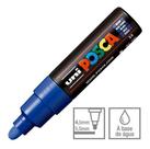 KIT 4 Caneta POSCA PC-7M Azul Ponta Redonda 4.5 a 5.5mm