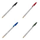 Kit 4 Canetas Esferográfica Clássica 1.0 Mm Cristal Sortidas Bic