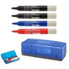 Kit 4 Canetas P/ Quadro Branco WBM-7 + Apagador 150n Pilot